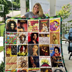 Bob Marley Albums Cover Poster Quilt Ver 2