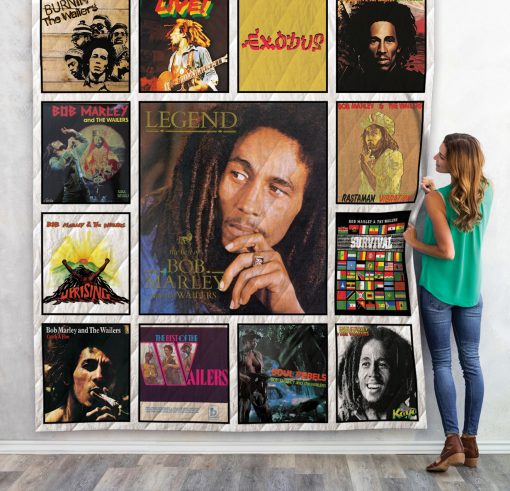 Bob Marley And The Wailers Album Quilt Blanket 01