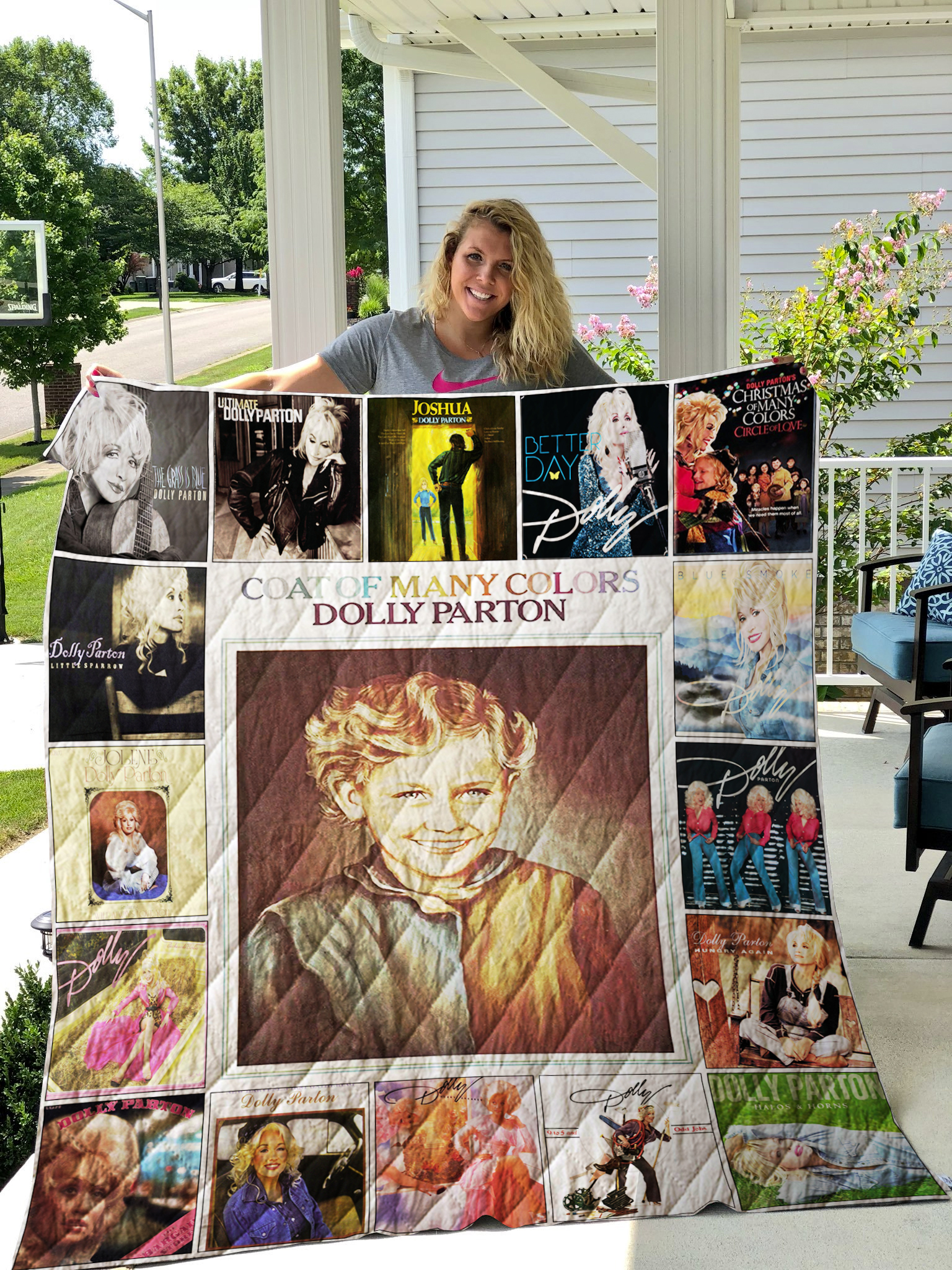 Dolly Parton Quilt Blanket 0889 | BlanketsHub