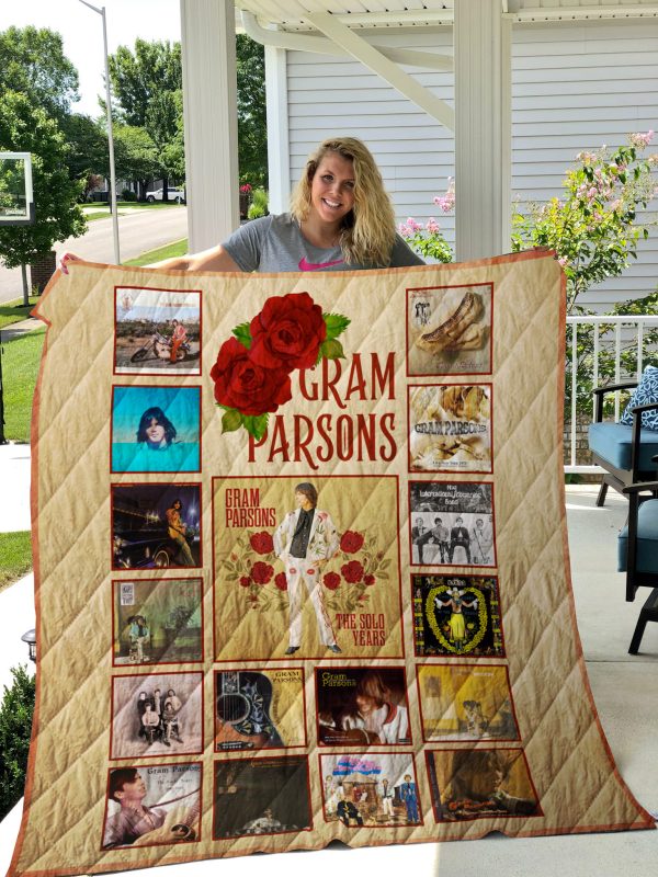 Gram Parsons Albums Quilt Blanket New