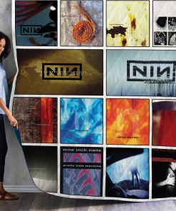 Nine Inch Nails Albums Quilt Blanket 01
