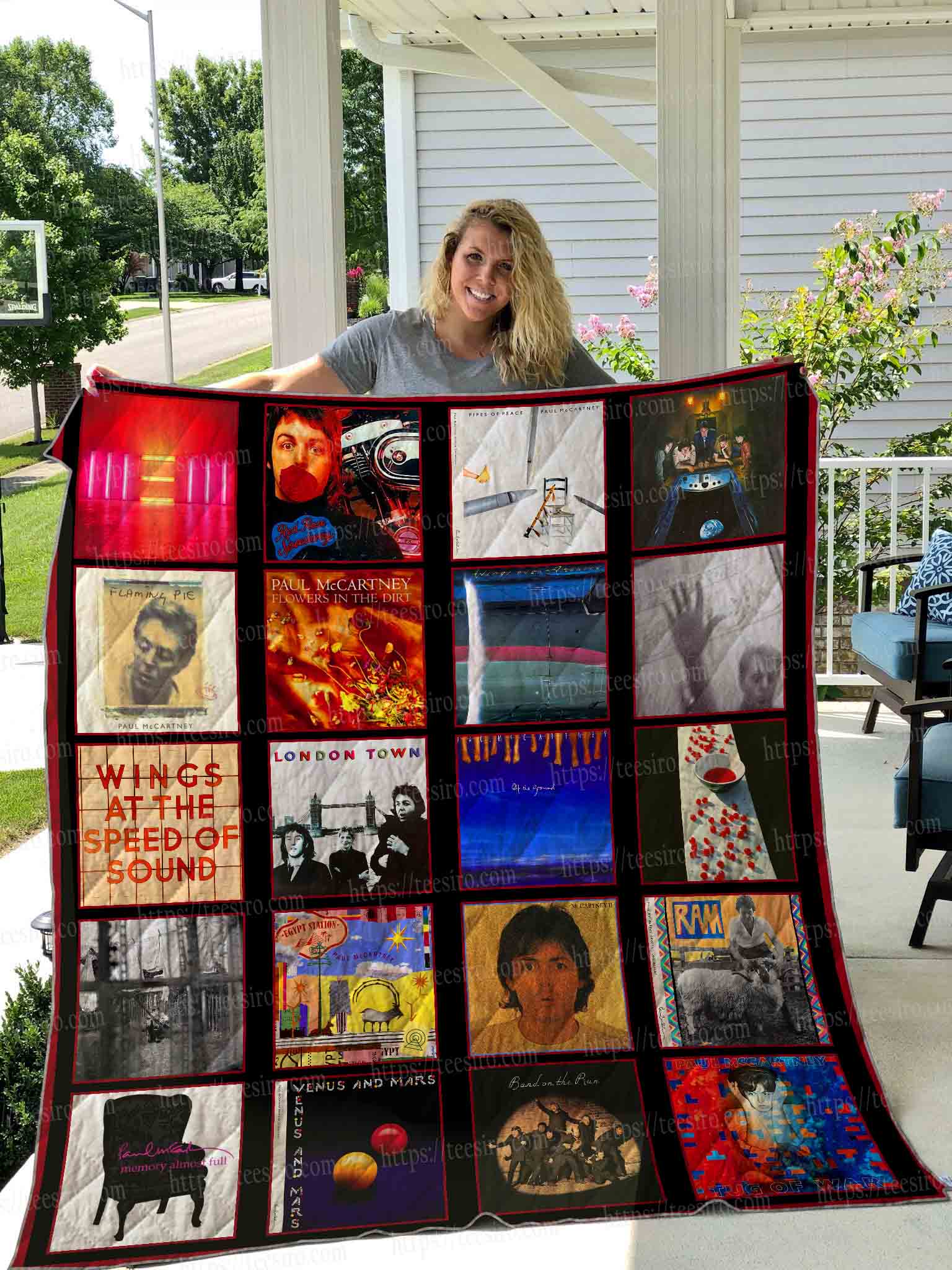 Paul McCartney Quilt Blanket | BlanketsHub