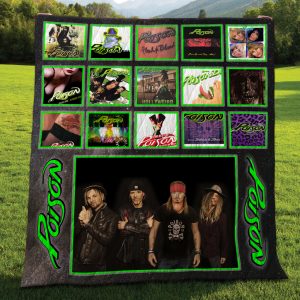 Poison Albums Quilt Blanket New