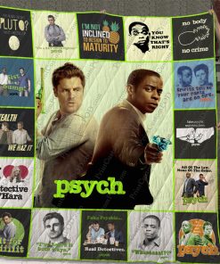 Psych T-shirt Quilt For Fans