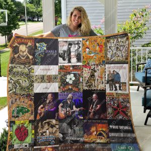Steve Earle Albums Quilt Blanket For Fans Ver 25