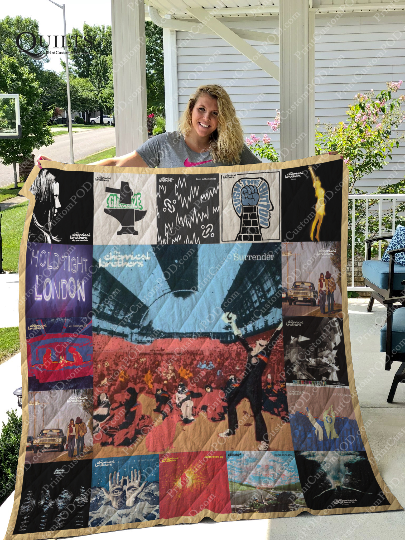 The Chemical Brothers Albums Quilt Blanket For Fans Ver 17 | BlanketsHub