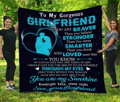 To My Gorgeous Girlfriend – Quilt