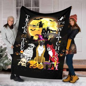 Happy Halloween Blanket - Gift For Halloween Birthday Gift,Special Blanket,for Anniversary Day,Sherpa Blanket, Fleece Blanket ,Mink Blanket