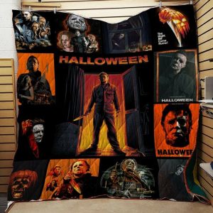 Love Michael Myers 02 Halloween Blanket | Halloween Fleece Blanket, Horror Throw Blanket, Horror Movie, Halloween Gift