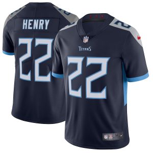 Men's Tennessee Titans Derrick Henry Nike Navy Vapor Untouchable Limited Jersey